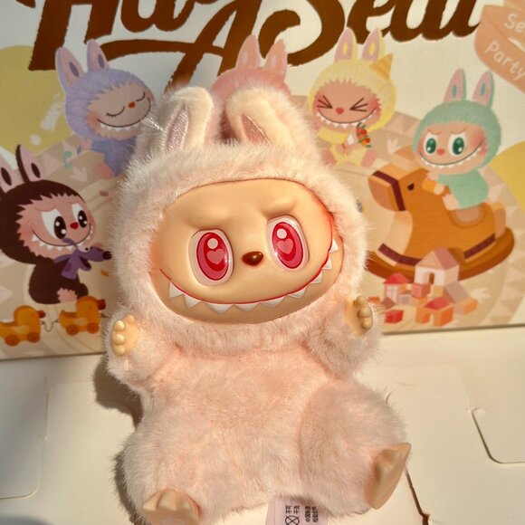 AUTHENTIC LABUBU DADA THE MONSTERS - Have a Seat Vinyl Plush Blind Box NWT - Picture 3 of 6